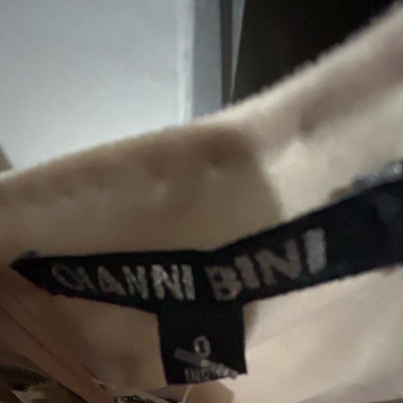 Gianni Bini Elise Beaded Midi Dress in Champagne Size 0 - Picture 5 of 5